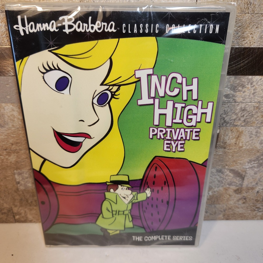 Hanna-Barbera Inch High Private Eye The Complete Series DVD 2-Disc Set New